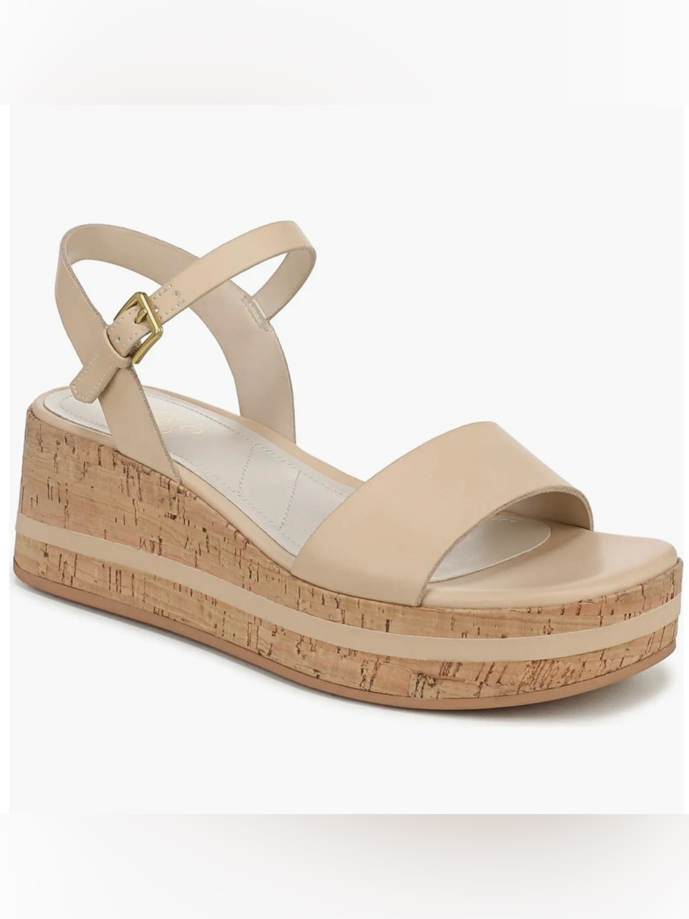 Franco Sarto Taina Platform Wedge Sandal NWOT